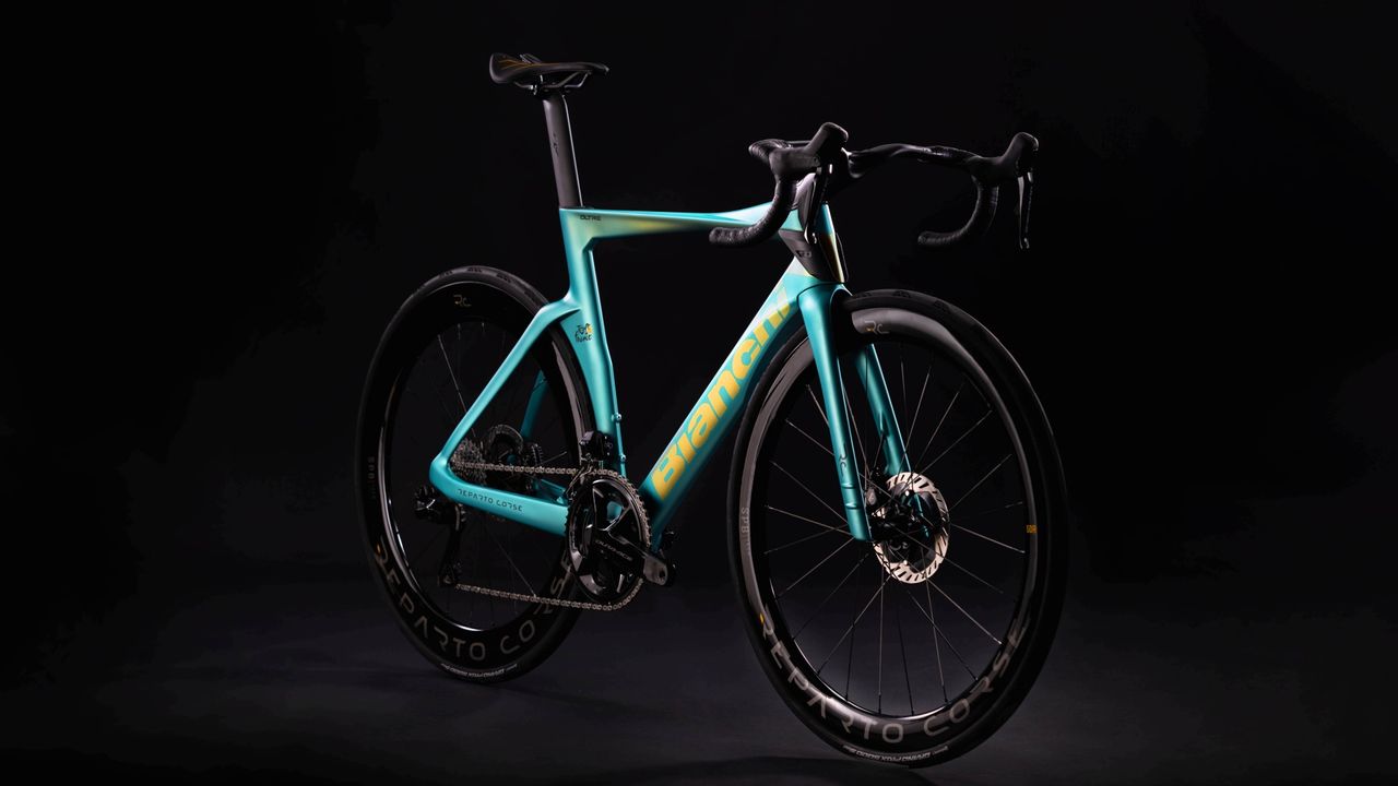 Bianchi&#039;s Oltre RC Tour de France race bike