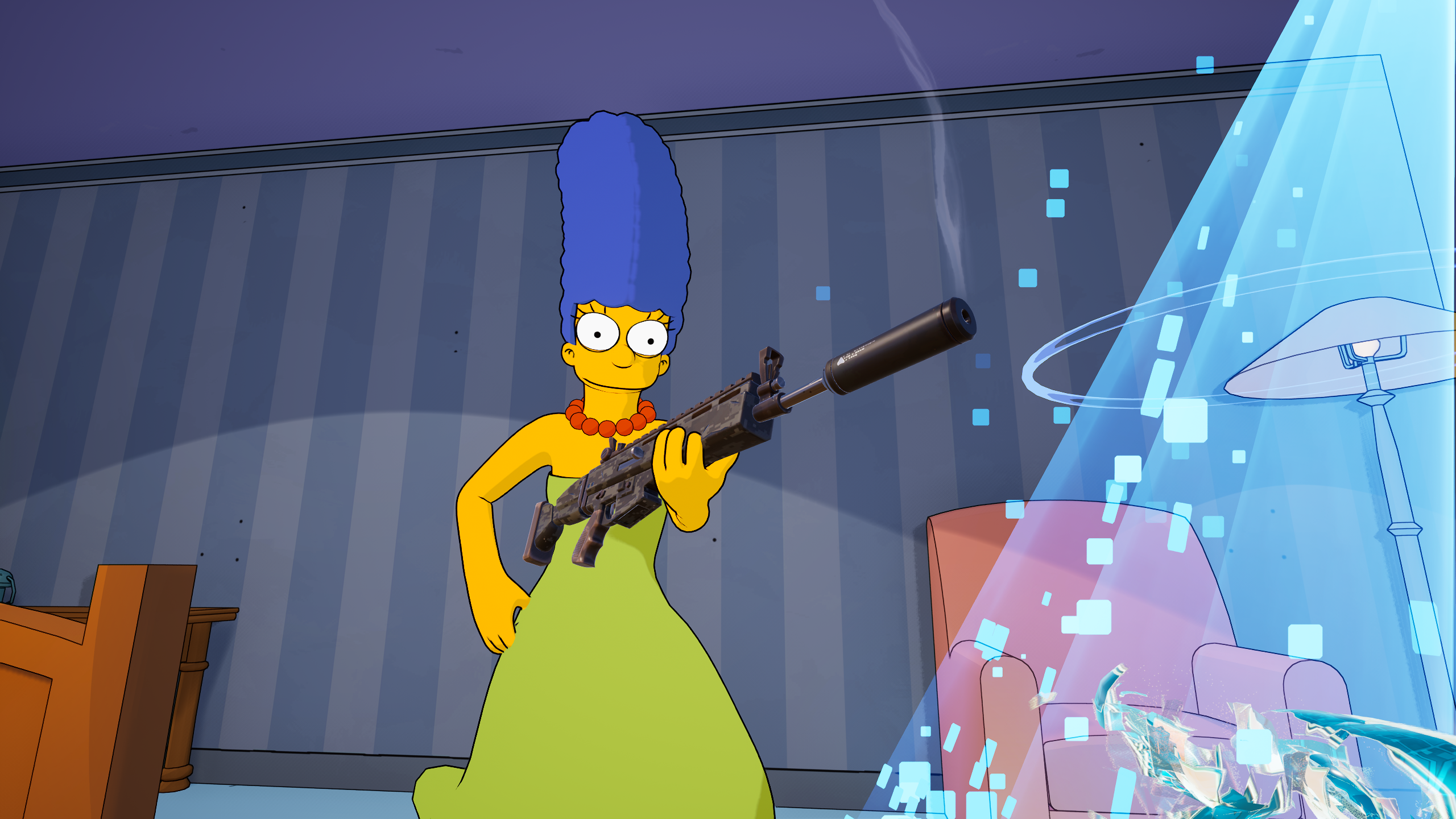 Fortnite The Simpsons mini season best weapons and loadout