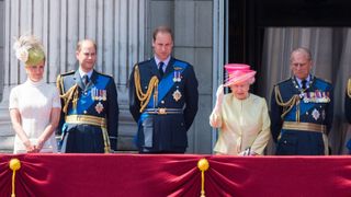 Sophie and Edward are thought to be favorites of the Queen
