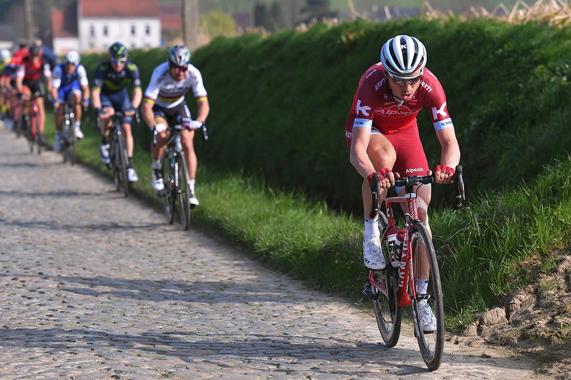 Tony Martin (Katusha) sparked a reaction from Sagan