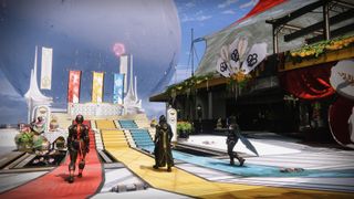 Destiny 2 guardian games 2022 Tower decorations