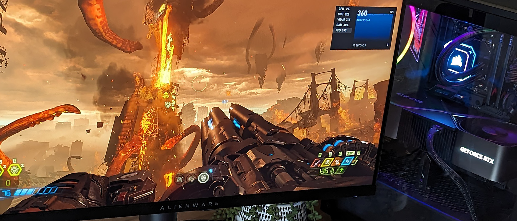 Alienware AW2724HF 27 360Hz Gaming Monitor