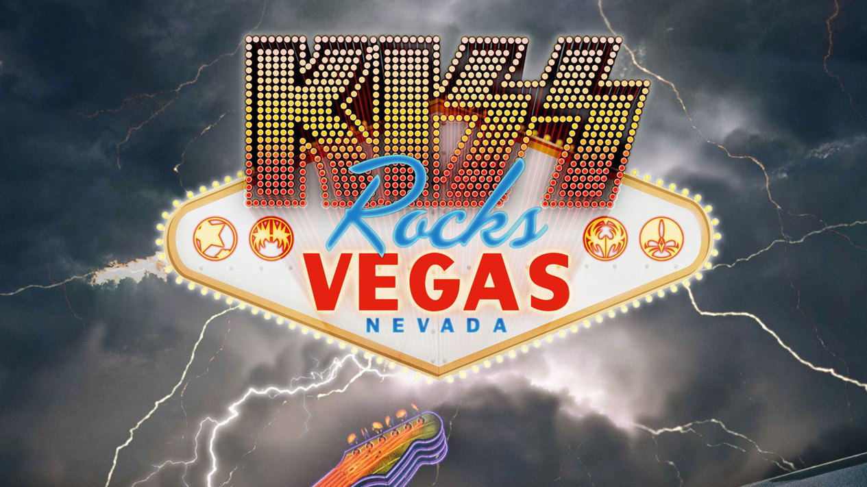 Kiss Rocks Vegas poster