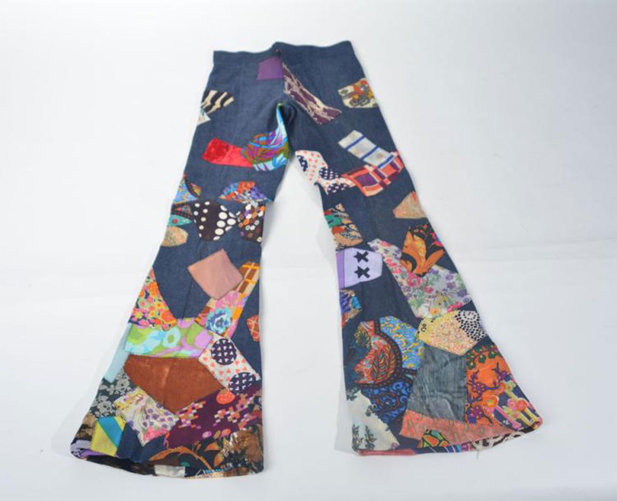 There's flared trousers, and then there's FLARED TROUSERS.