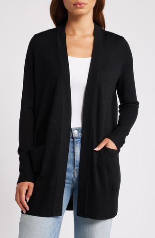 Everyday Open Front Cardigan