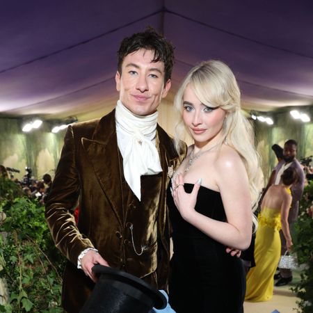Barry Keoghan and Sabrina Carpenter attend the 2024 Met Gala