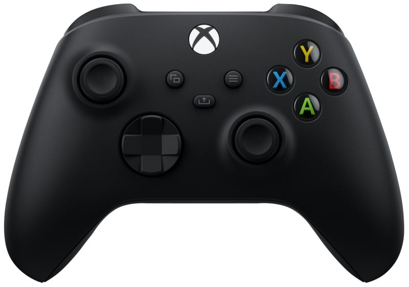 Xbox Series X Controller Transparent Render