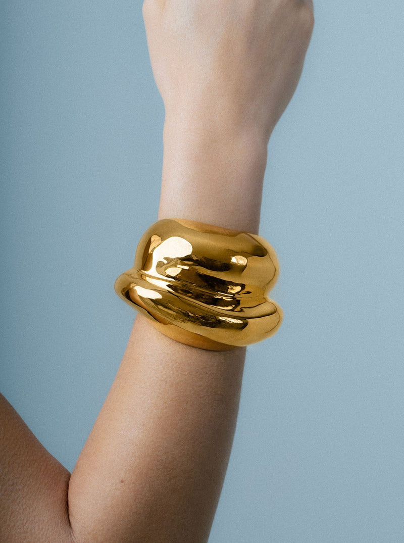 misho gold cuff bracelet
