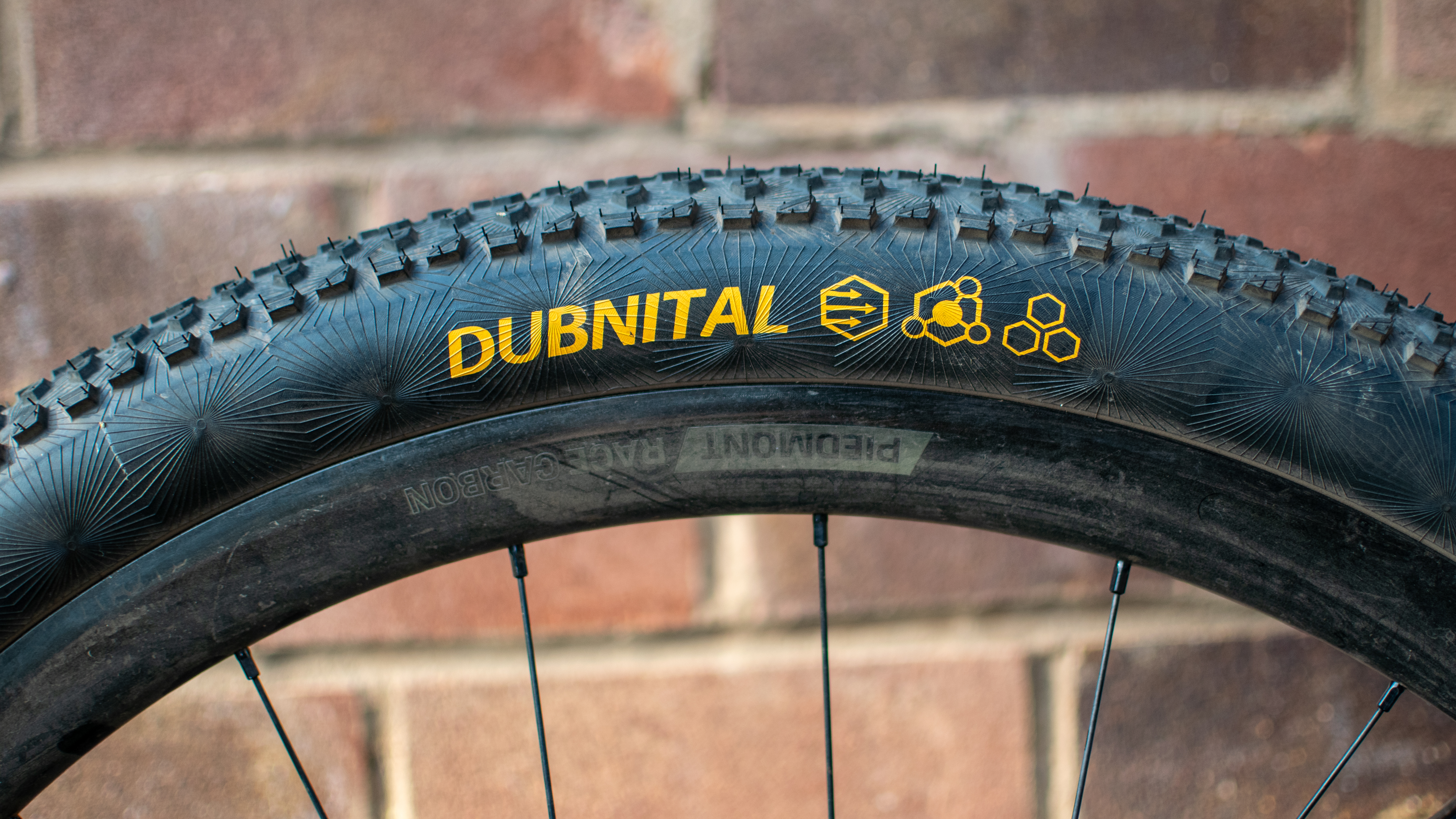 A Continental Dubnital tyre 