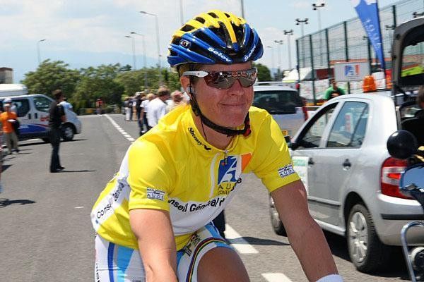 Susanne Ljungskog (Menikini Selle Italia) kept the yellow jersey