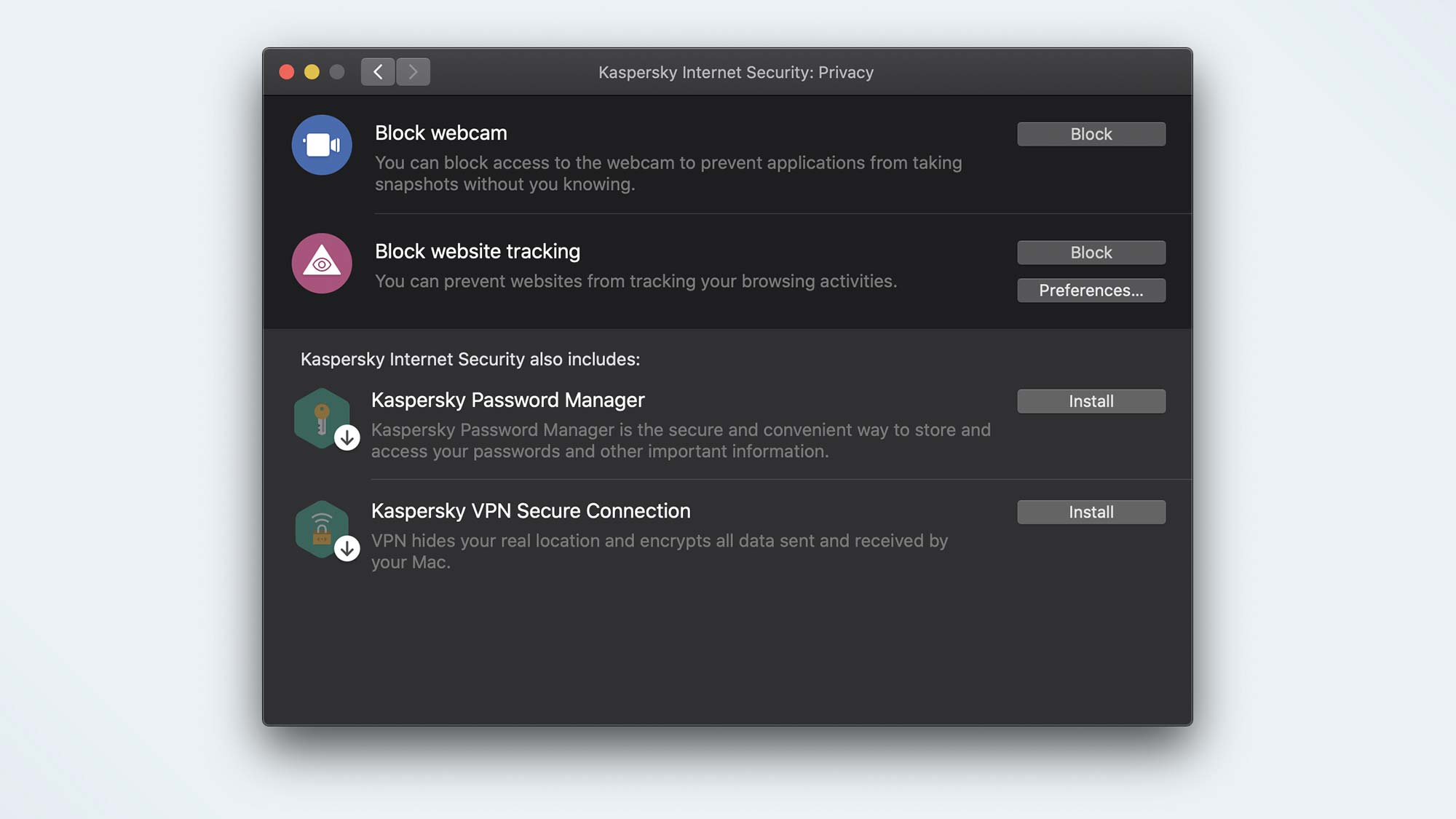 Kaspersky Internet Security for Mac review