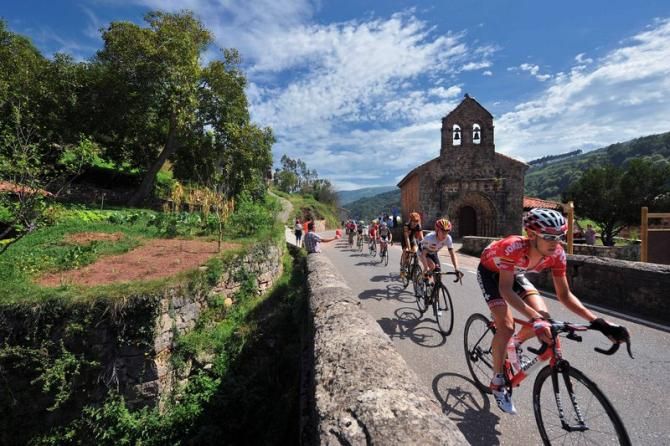 The peloton visited Sobrelapena today