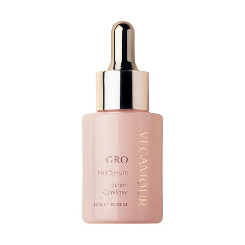 Vegamour Gro Hair Serum for Thinning Hair, Thicker Fuller Looking Hair, Non Oily Tonic for Healthier Scalp, 30 Day Supply 1.0 Fl Oz, 1 Pack