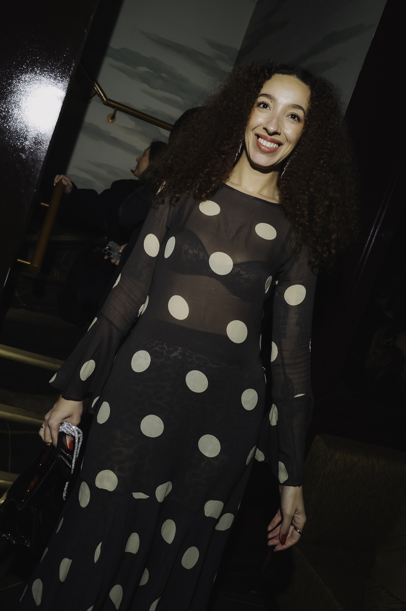 An image from Who What Wear UK's 10 year anniversary party, hosted at Kiyori Bar at Aki London on February 19, 2026 in London, England