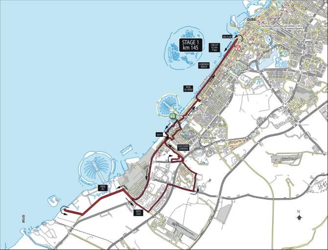 Stage 1 of the 2015 Dubai Tour