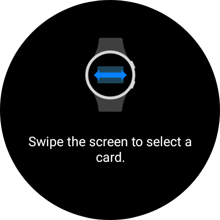 Galaxy Watch 5'te Samsung Pay ile kullanılacak kartı seçin