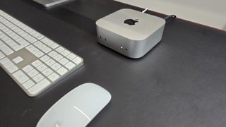 Mac mini M4 in studio