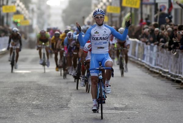 Manuel Belletti won the sprint comfortably