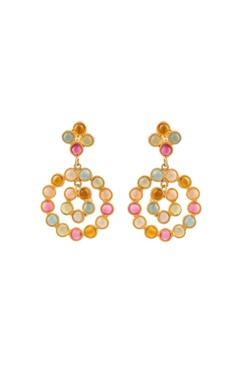 flower candy earrings