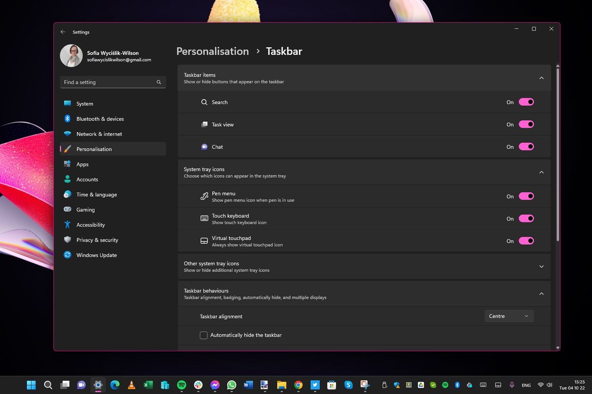 How to use Windows 11's enhanced Taskbar in the new update  TechRadar