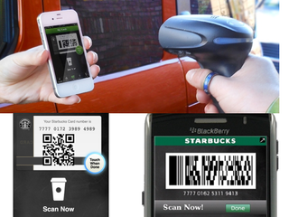 Tap to pay at Starbucks; easier aiming at the drive-through