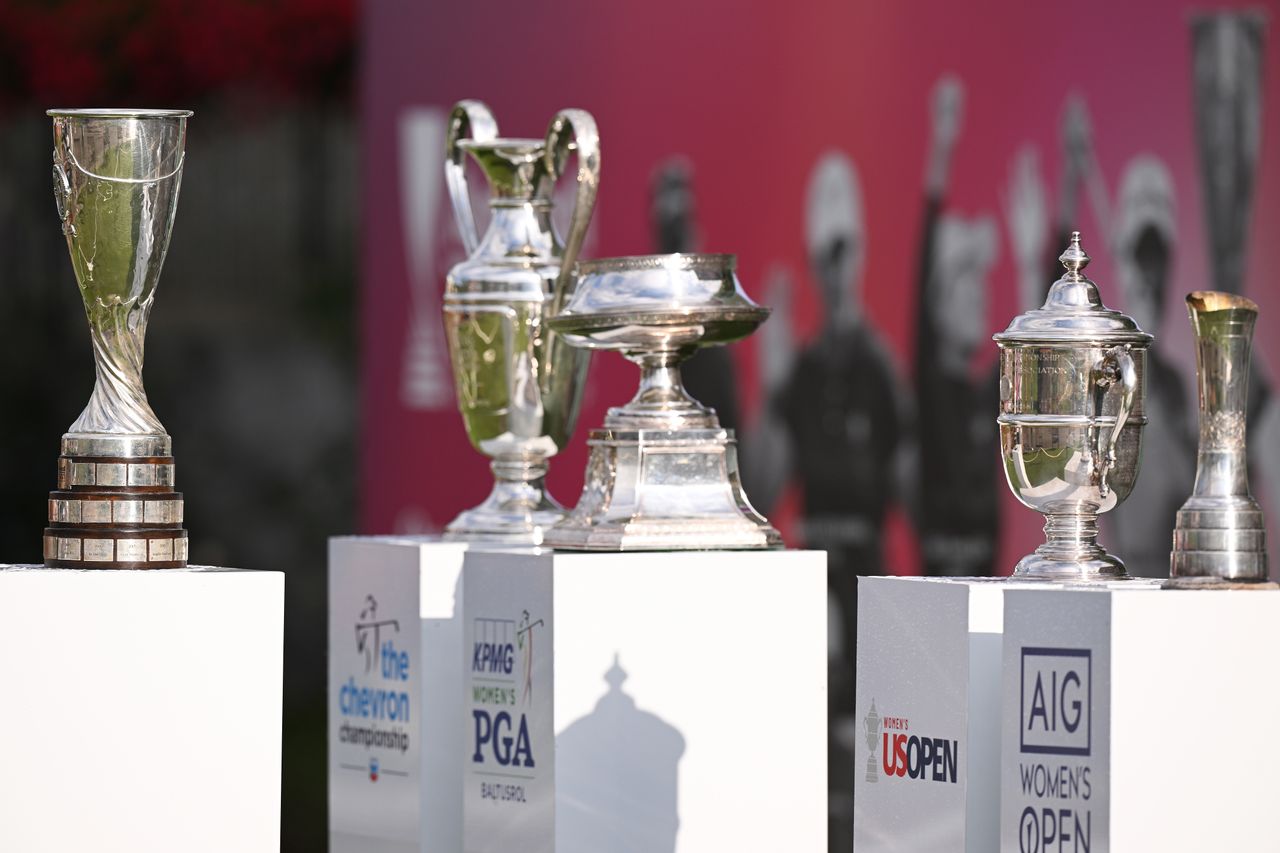 Womens&#039; Major trophies