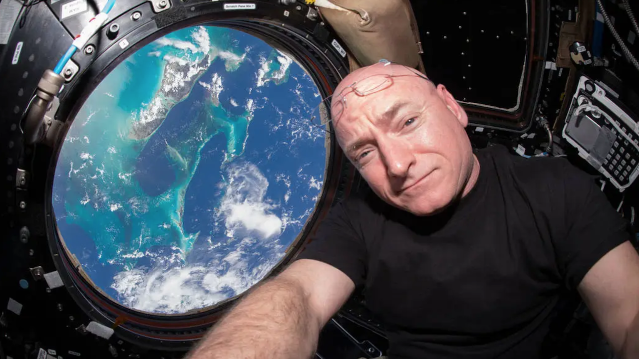 an astronaut aboard the international space station