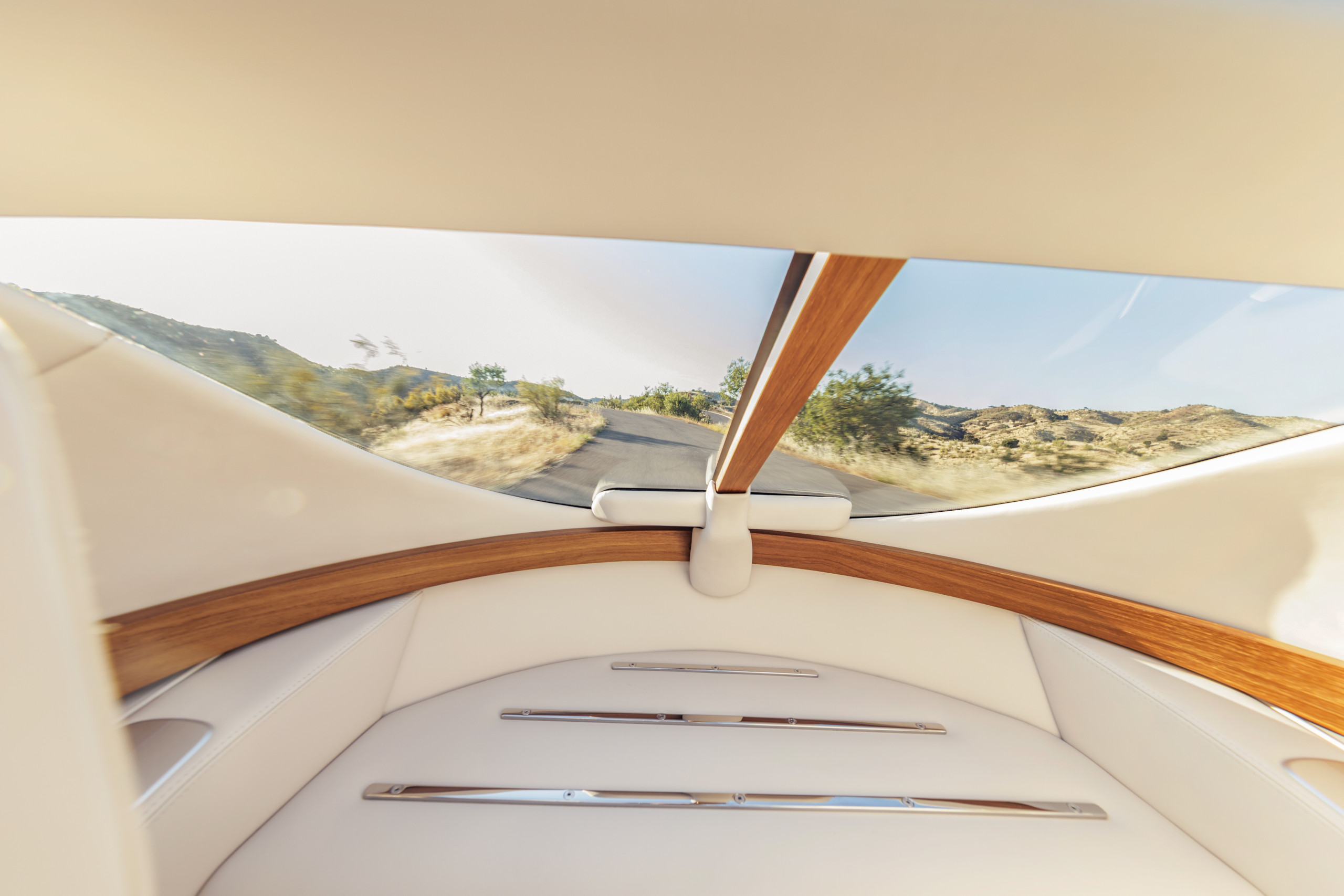 The rear luggage compartment of the Midsummer Coup&amp;eacute;