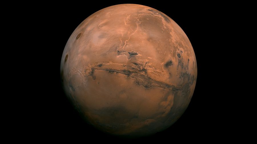 The planet Mars