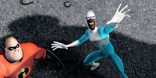 Samuel L. Jackson as the voice of Frozone in The Incredibles