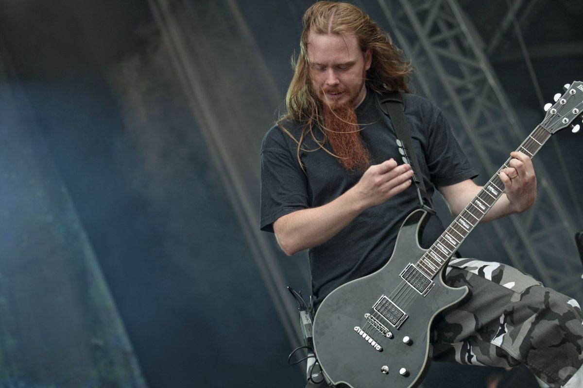 Sabaton performs on stage on day 2 of Sonisphere festival on July 31, 2010 in Knebworth, England