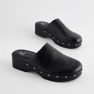 Next black clogs