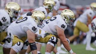 Notre Dame offensive line