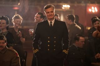 Colin Firth as Ewen Montagu in Operation Mincemeat