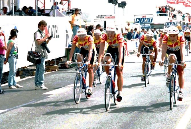 The 1990 Tour de France TTT