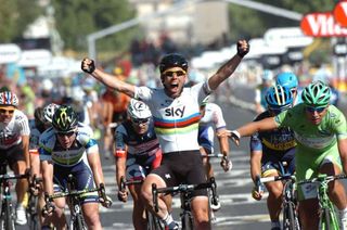 World Champion Mark Cavendish (Team Sky)