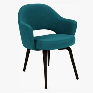 Turquoise chair from design within reach
