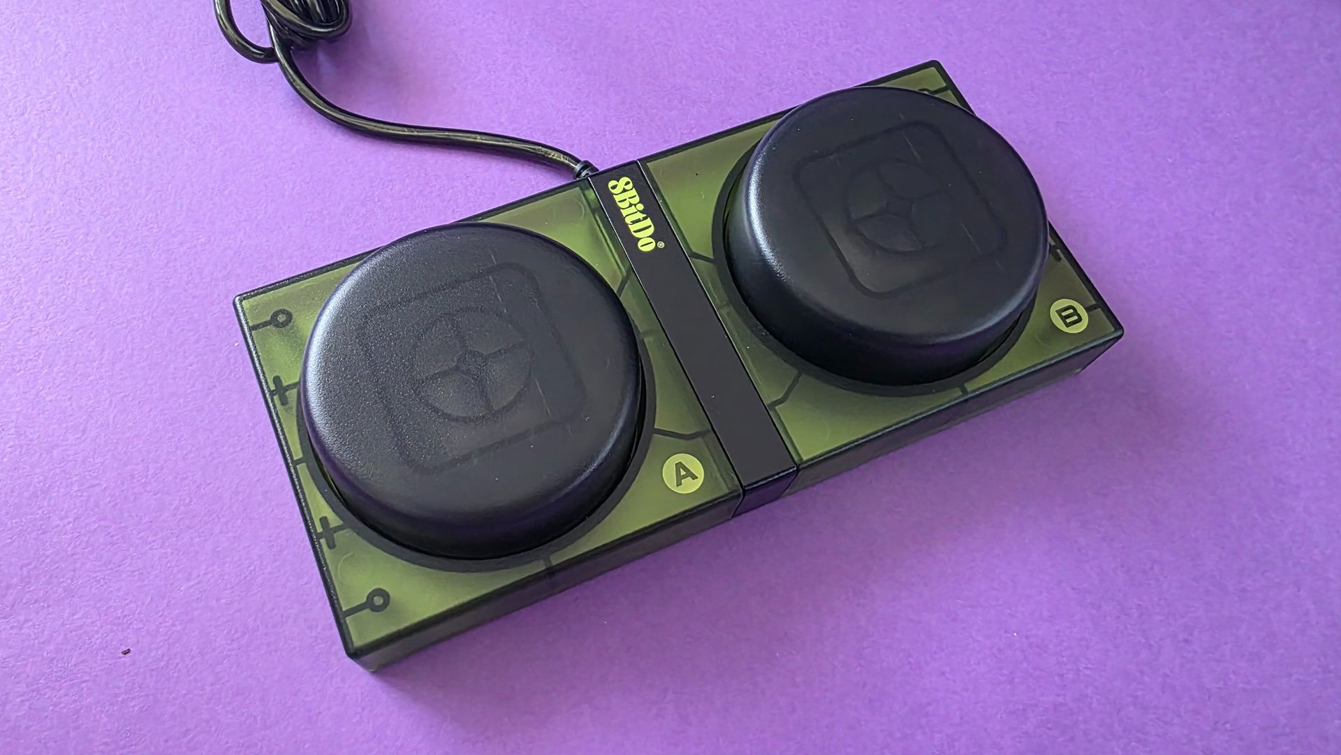Green button accessory for keyboard