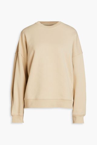 Cotton-fleece sweatshirt