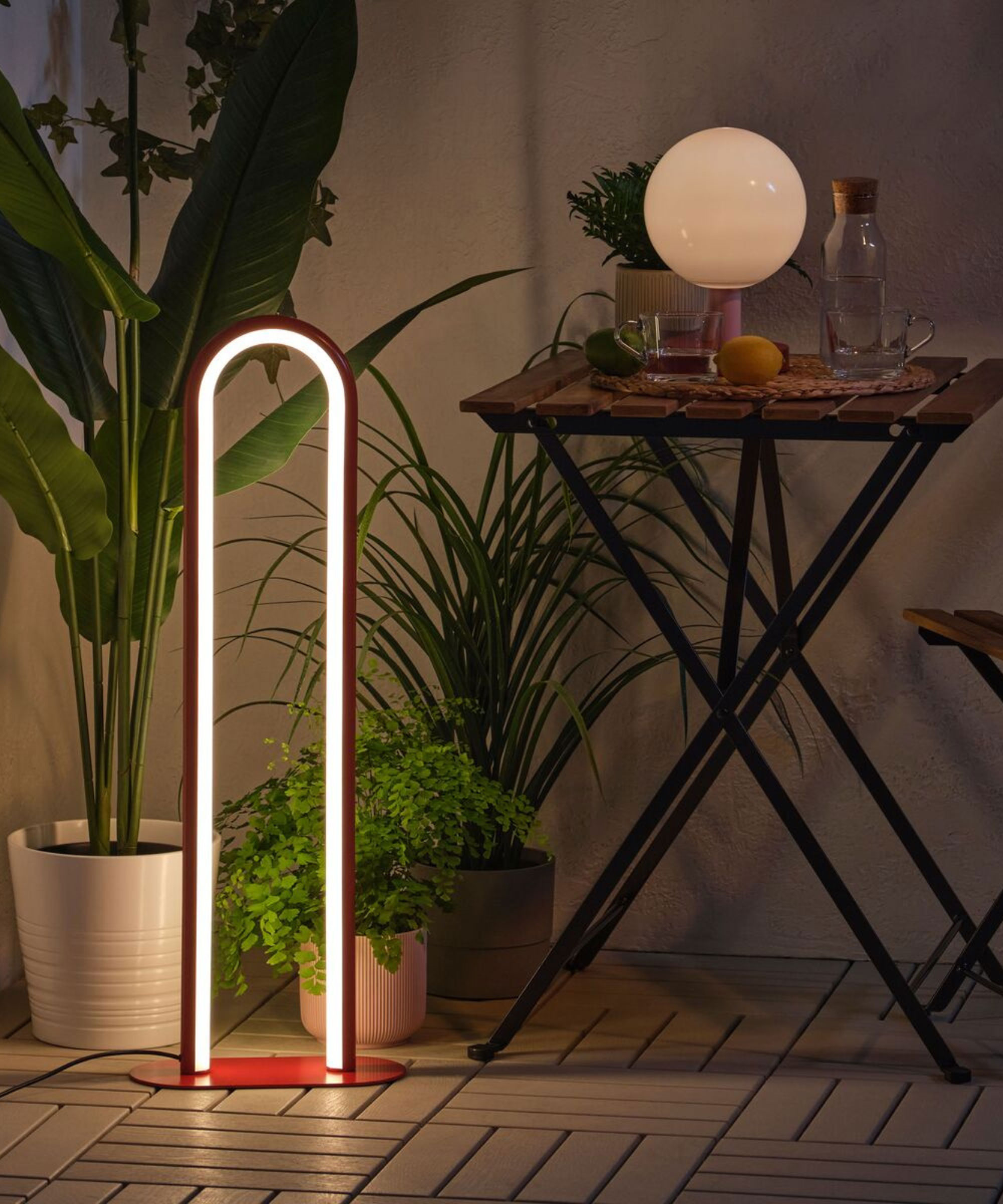 IKEA SOLVINDEN Floor lamp