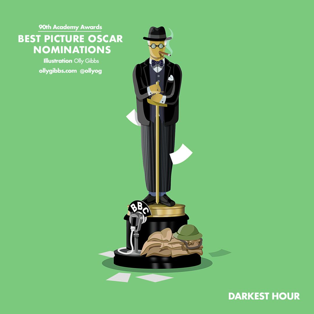 The Darkest Hour gets the darkest statue