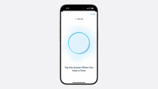 AirPods Pro hearing test on iPhone