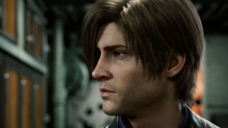 Leon Kennedy in the Resident Evil Netflix series Infinite Darkness