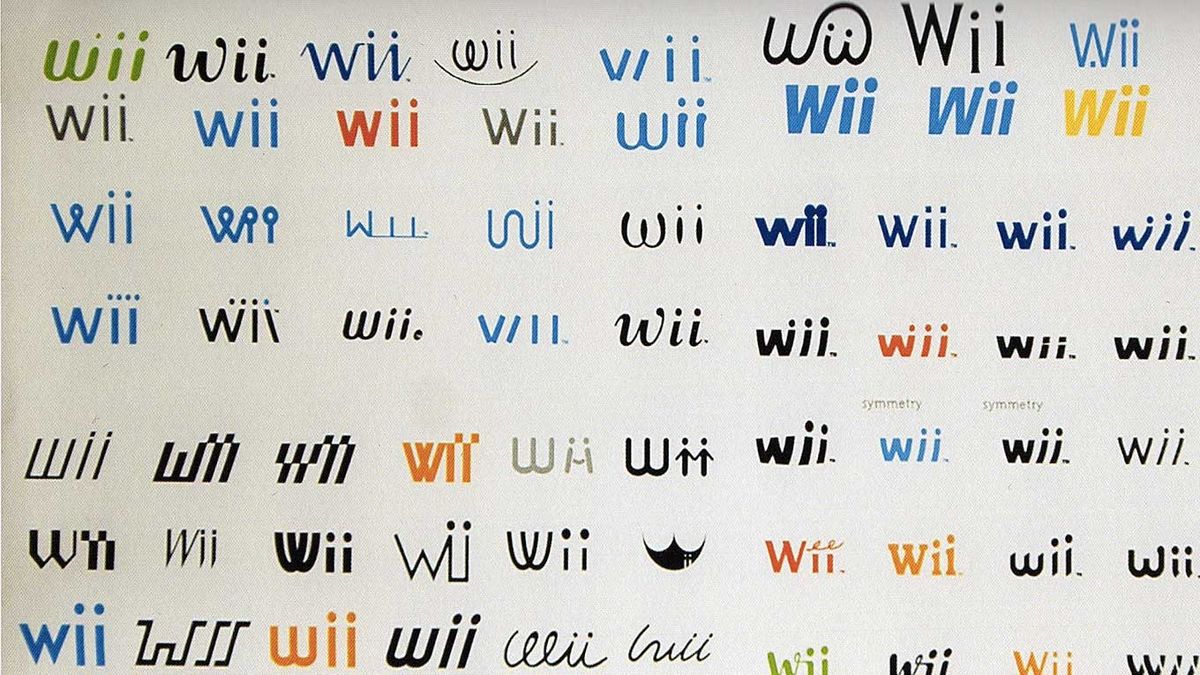Unused Nintendo Wii logos include some serious design crimes