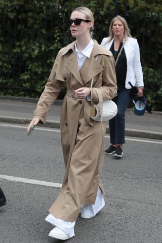 coat - elle fanning