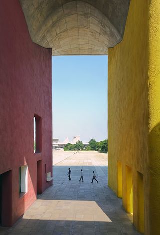 celebrating the capitol, exhibition of photographs showing parts of chandigarh and colourful modernist architecture