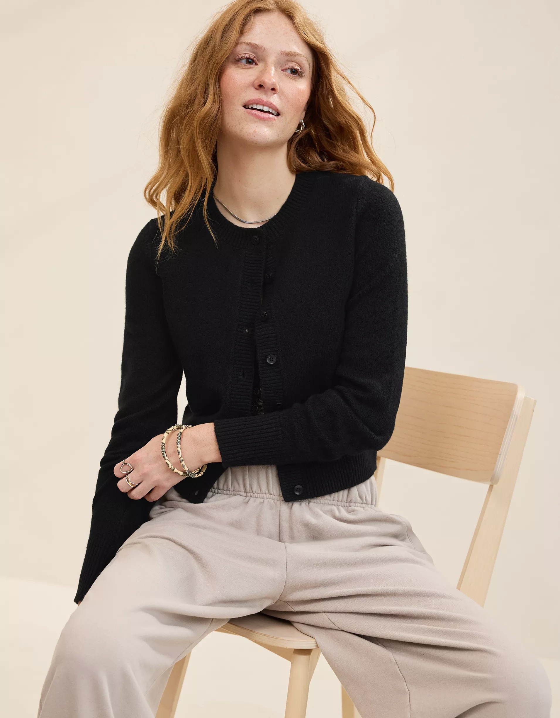 Aerie Softest Classic Cardigan