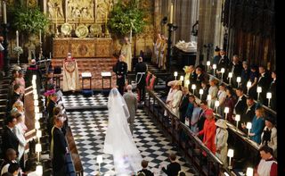 Prince Harry and Meghan got married in St George's Chapel, Windsor.