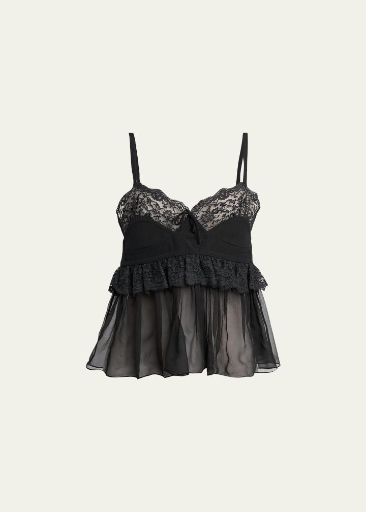 Organic Silk Crepe De Chine Top