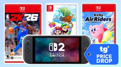 Compilation showing a Nintendo Switch 2 console and games